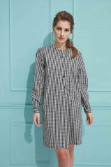 Oversize plaid shirt | ZUZANA VESELÁ