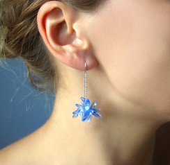 Earrings CHERRY glass pearls small | RENATA BACHMANN