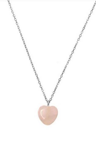 Necklace GUILTY PLEASURES SMALL SILVER HEART | METAFORMI