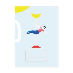 Notebook LETNÁ no lines | PIPASIK