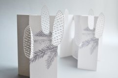 Greeting card CONES | PORIGAMI