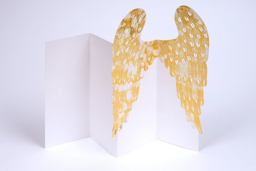 Papírové přání ANDĚL | PORIGAMI