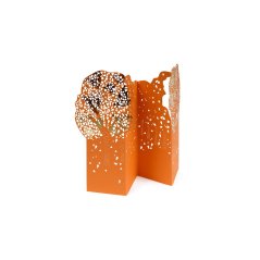 Greeting card AUTUMN LEAVES | PORIGAMI