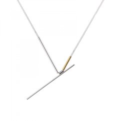 Náhrdelník LINES GOLD | KARLA JEWELRY STUDIO