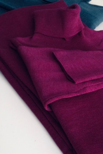 Maxi dress with turtleneck | COCKEREL