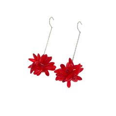 Earrings CHERRY glass pearls small | RENATA BACHMANN