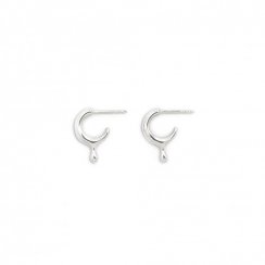 Earrings SO droplet rings - mini | ELIŠKA LHOTSKÁ