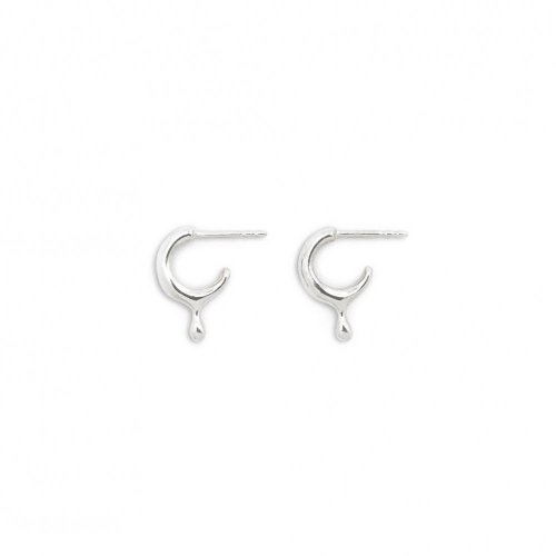 Earrings SO droplet rings - mini | ELIŠKA LHOTSKÁ