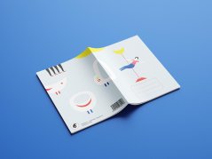 Notebook LETNÁ no lines | PIPASIK