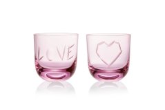 Sklenice LOVE I PINK | RÜCKL
