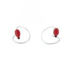 Earrings ROSE HIP | HANUŠ LAMR