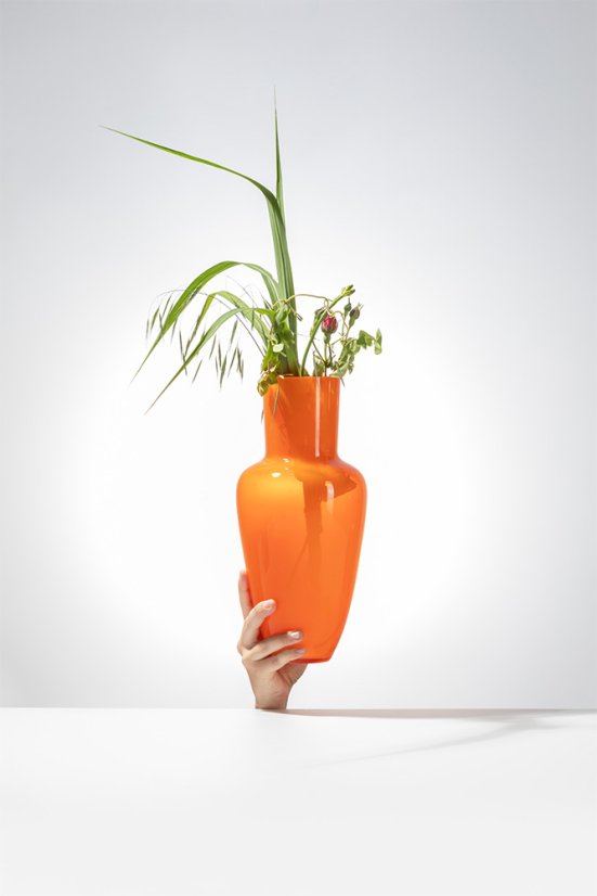 Vase GARDEN BASIC orange | FRANTIŠEK JUNGVIRT