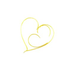 Earrings HEART LARGE EARCUFF | MARKÉTA KRATOCHVÍLOVÁ