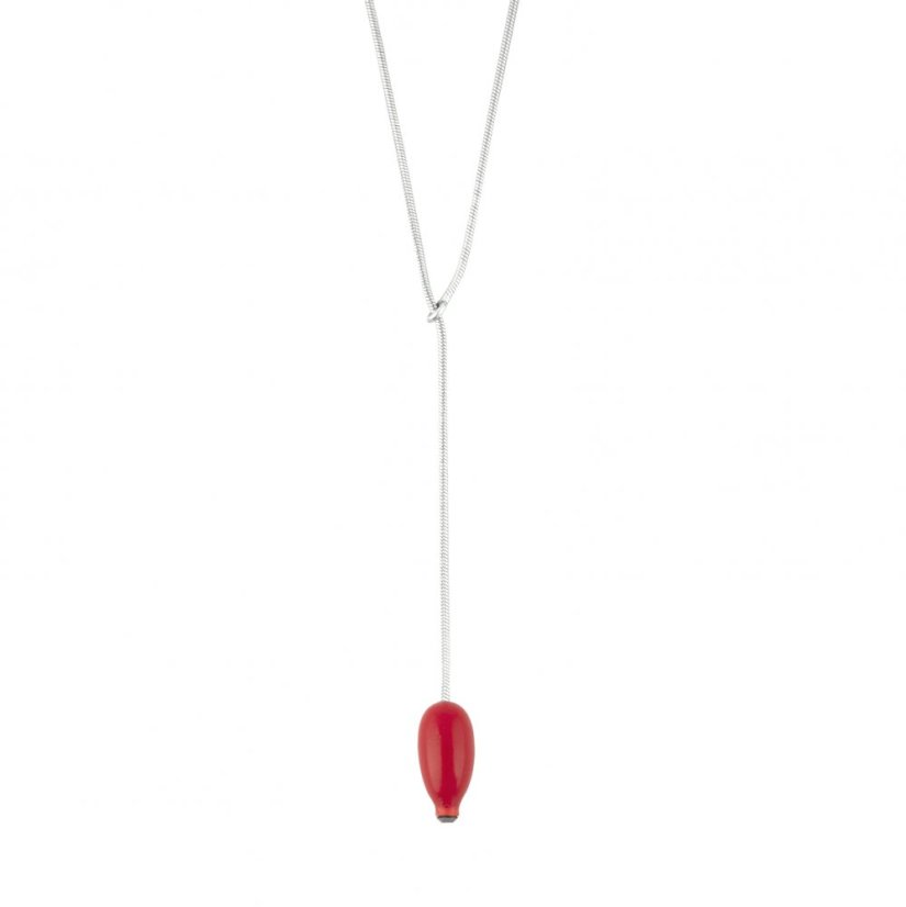 Necklace ROSE HIP Ag | HANUŠ LAMR