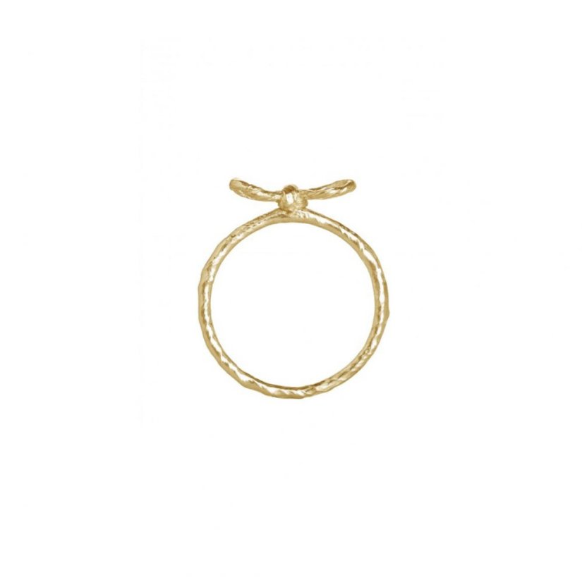 Ring TWI-RIN-30 small bow | HANA POLÍVKOVÁ
