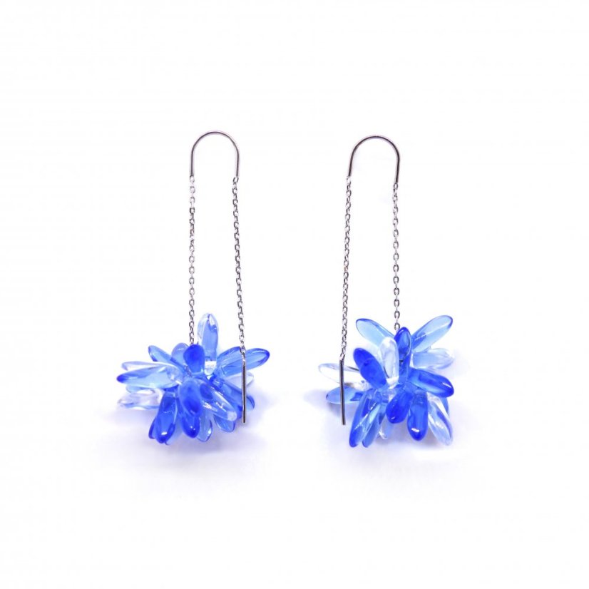 Earrings CHERRY glass pearls small | RENATA BACHMANN