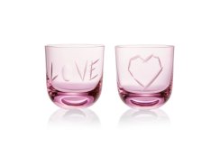 Sklenice LOVE I PINK | RÜCKL