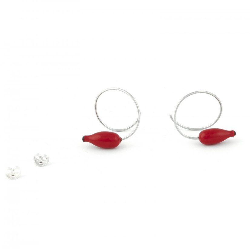 Earrings ROSE HIP | HANUŠ LAMR
