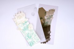 Greeting card WATERLILY | PORIGAMI