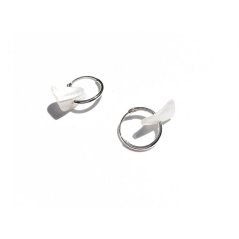 Náušnice NACRE M HOOPS | KARLA JEWELRY STUDIO