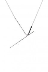 Náhrdelník LINES RUTHENIUM | KARLA JEWELRY STUDIO